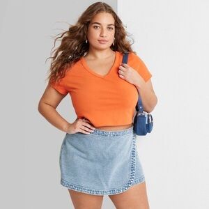 Wild Fable Skort Ultra Light Wash